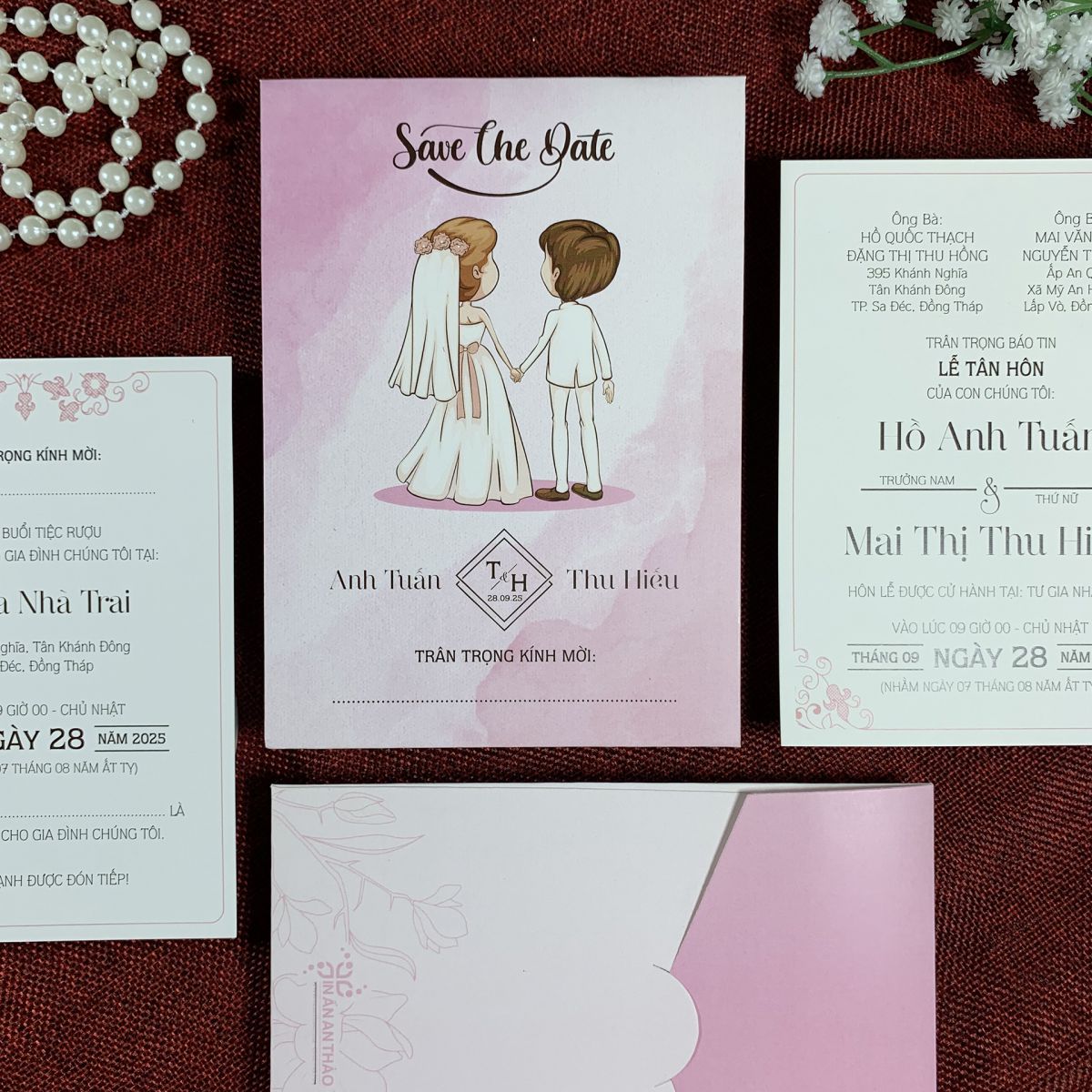 Album Thiệp Cưới Chibi