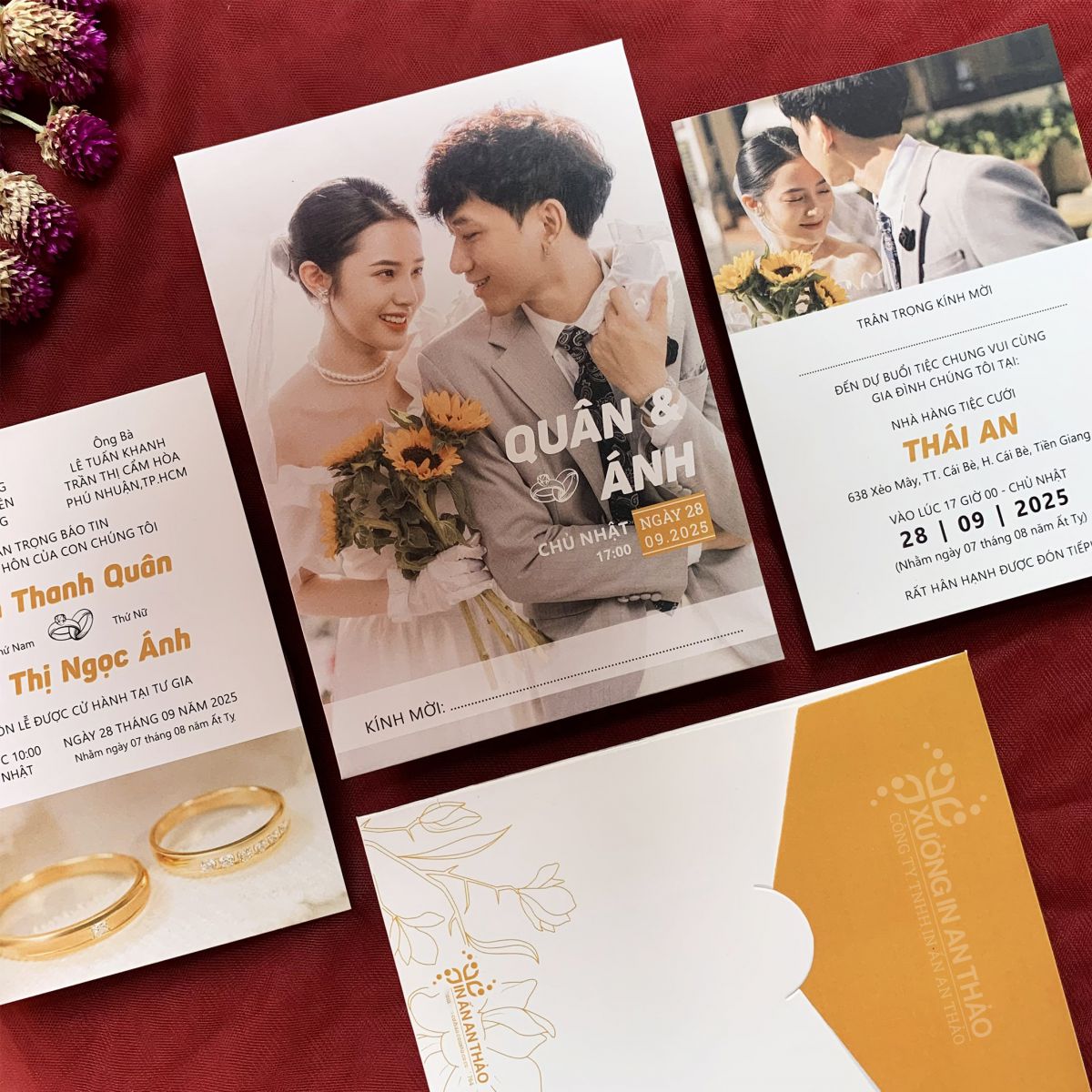 Album Thiệp Cưới In Hình