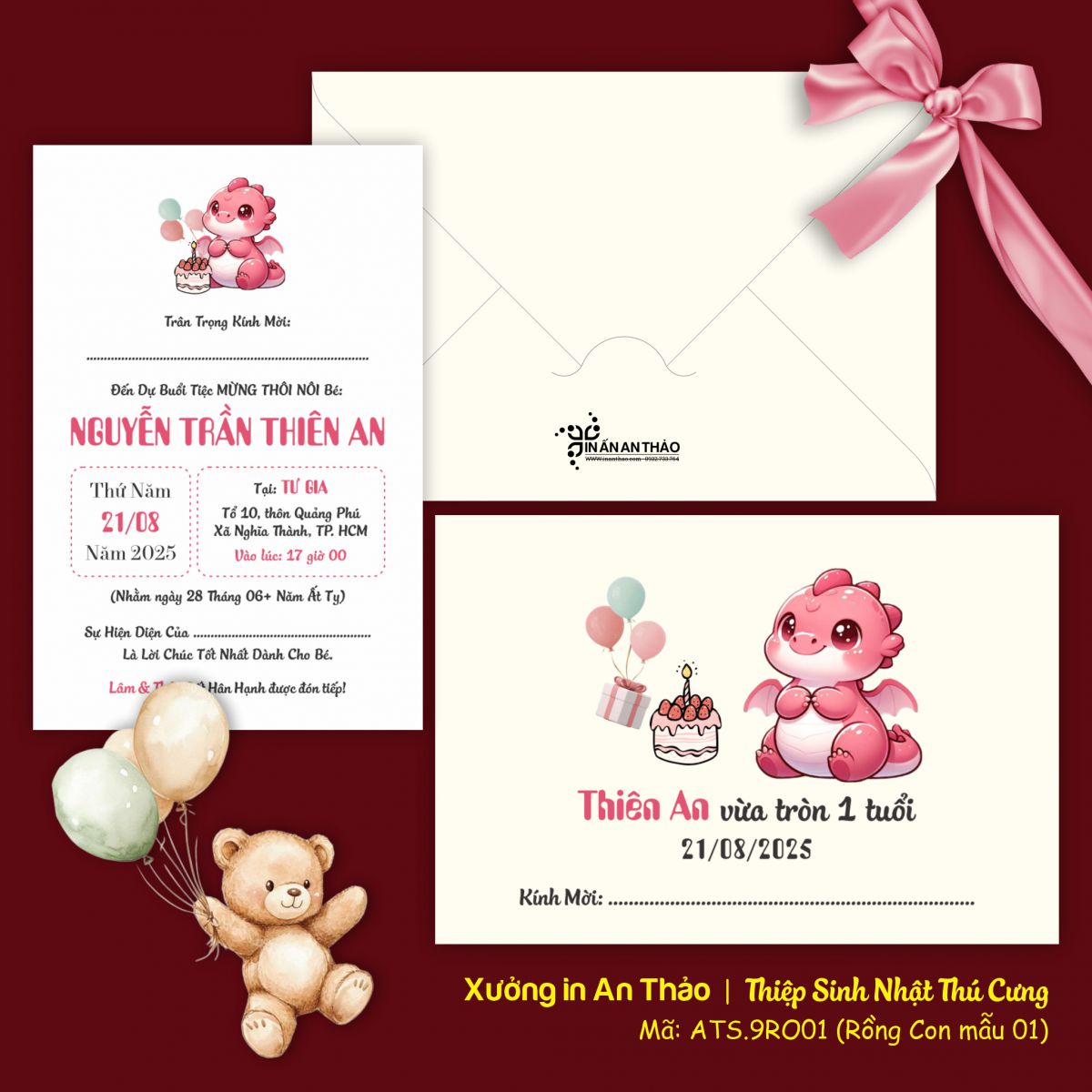 https://inanthao.com/[ATS.9RO01] Thiệp Sinh Nhật Rồng Con (Mẫu 01) - in từ 20 thiệp