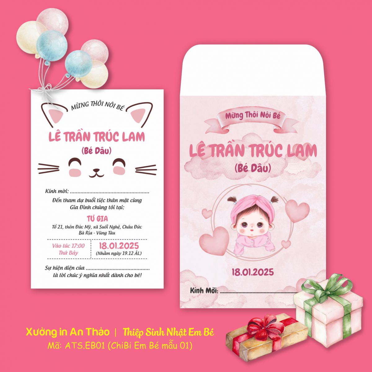 https://inanthao.com/[ATS.EB01] Thiệp Sinh Nhật Chibi Em Bé (Mẫu 01) - in từ 20 thiệp