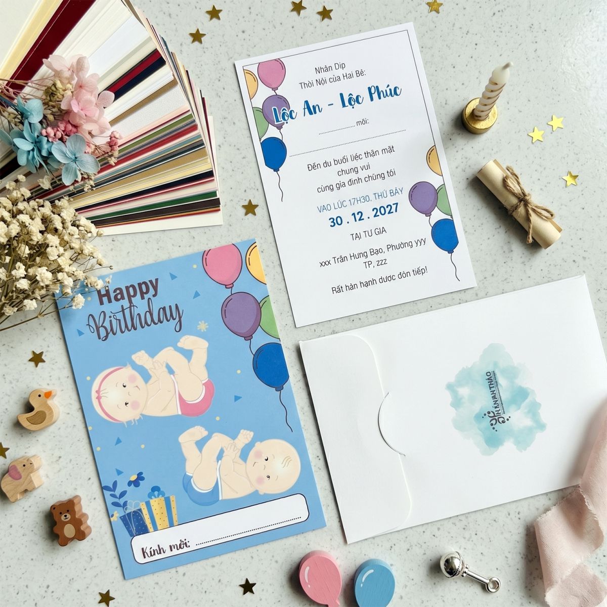 https://inanthao.com/[ATS.SD12] Thiệp Sinh Nhật SINH ĐÔI TRAI GÁI (Mẫu 12) - in từ 20 thiệp